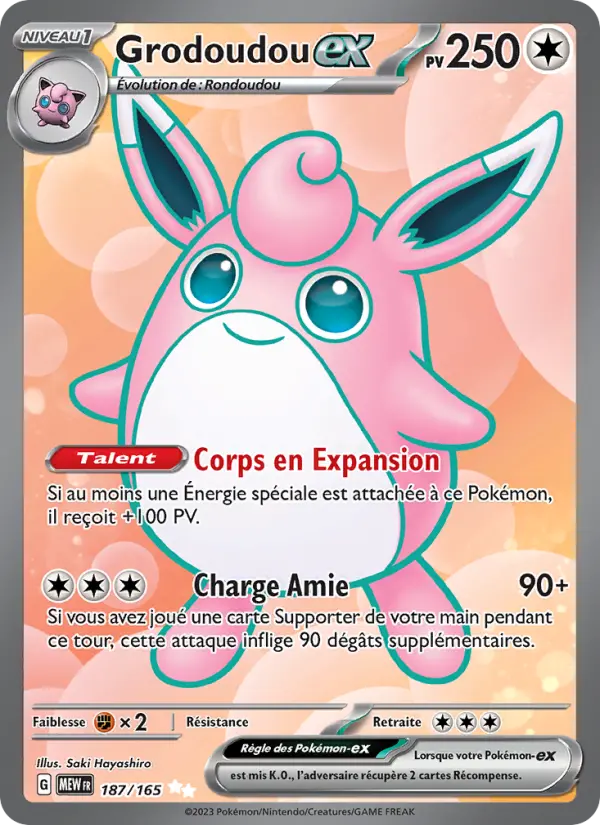 Grodoudou-ex — carte 187 de l’extension 151