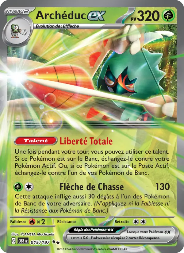 Archéduc-ex — carte 015 de l’extension Flammes Obsidiennes