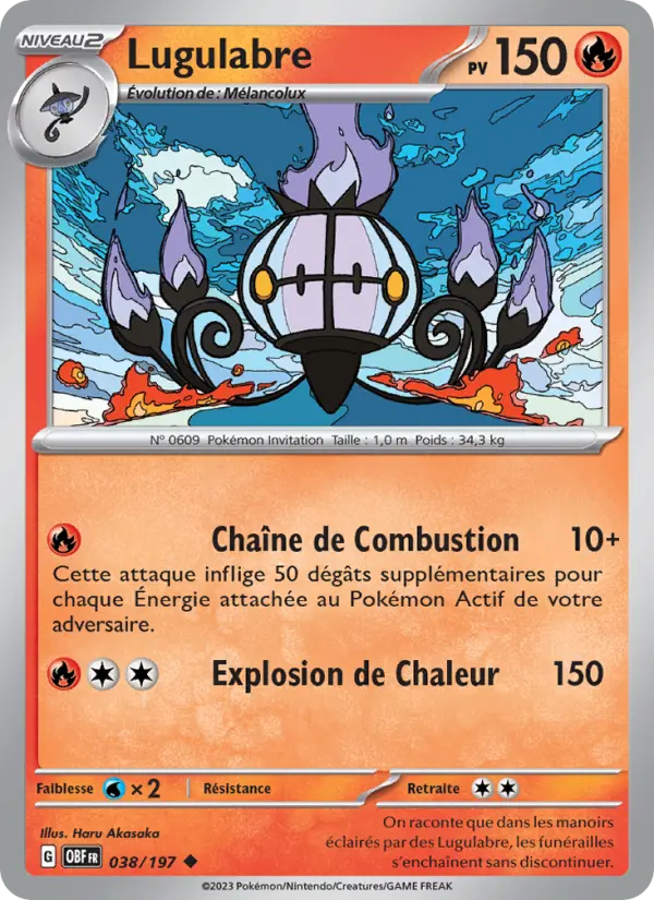 Lugulabre — carte 038 de l’extension Flammes Obsidiennes