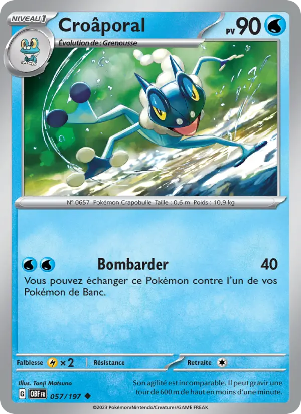 Croâporal — carte 057 de l’extension Flammes Obsidiennes