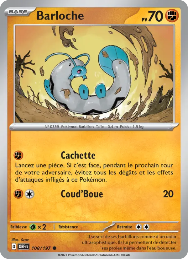 Barloche — carte 108 de l’extension Flammes Obsidiennes
