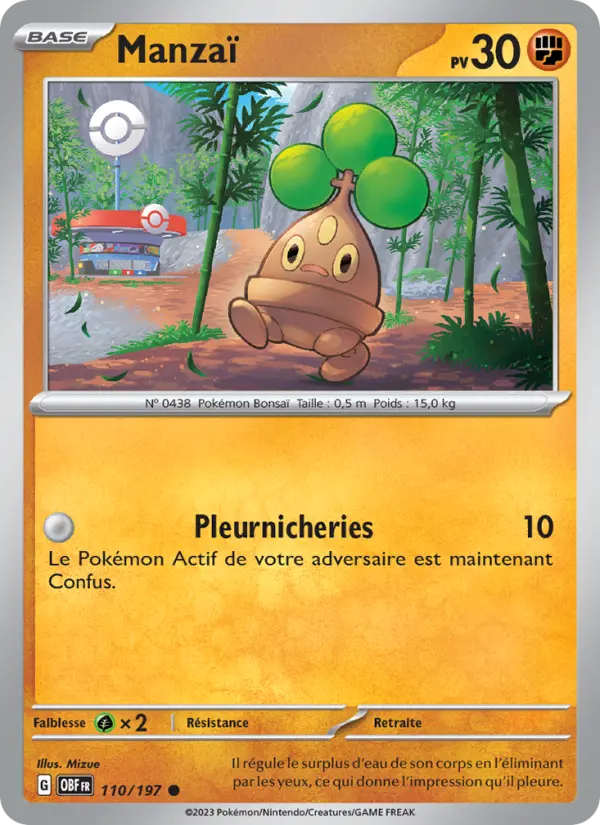 Manzaï — carte 110 de l’extension Flammes Obsidiennes