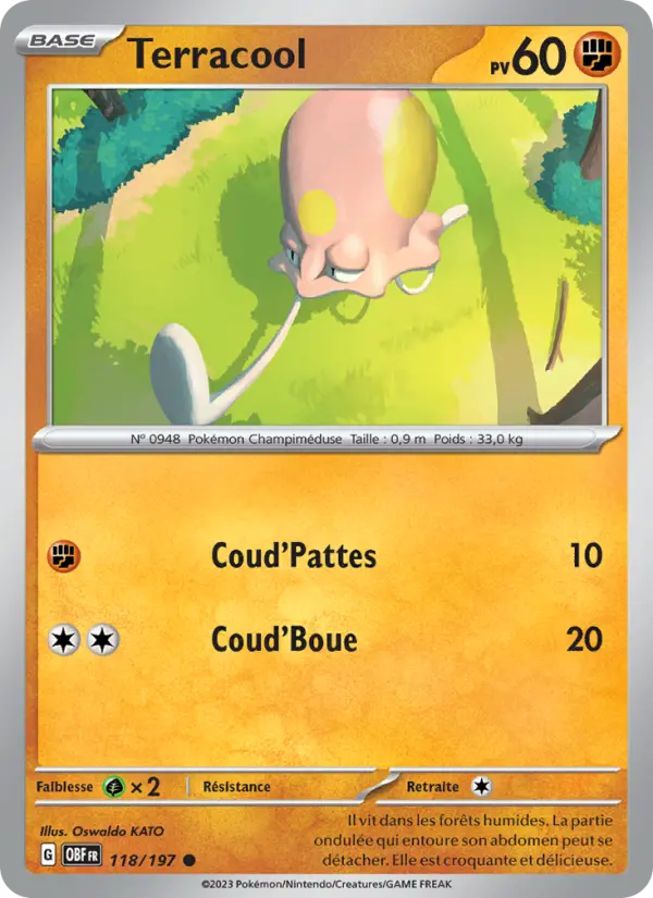 Terracool — carte 118 de l’extension Flammes Obsidiennes