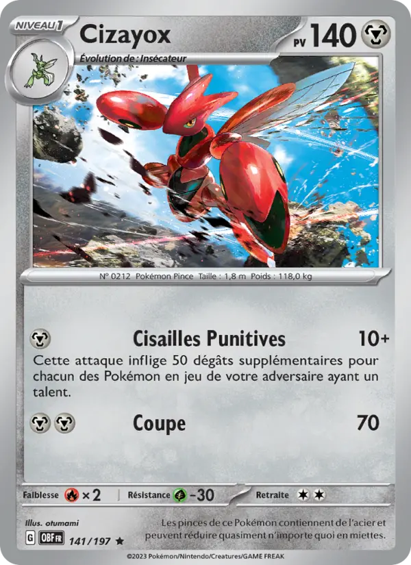 Cizayox — carte 141 de l’extension Flammes Obsidiennes