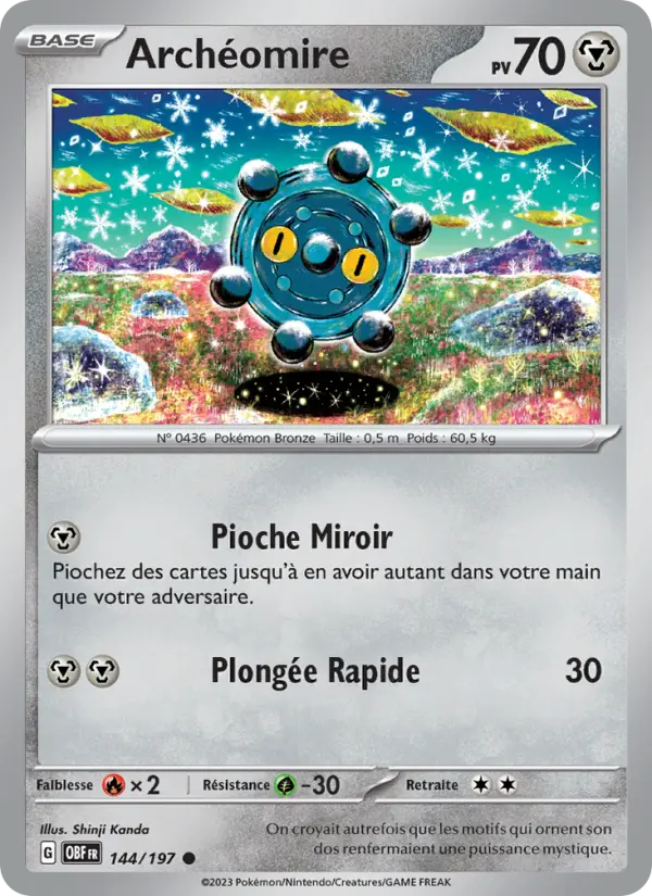 Archéomire — carte 144 de l’extension Flammes Obsidiennes