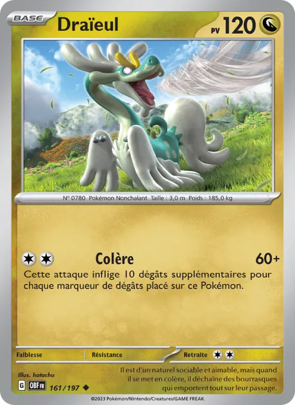Draïeul — carte 161 de l’extension Flammes Obsidiennes