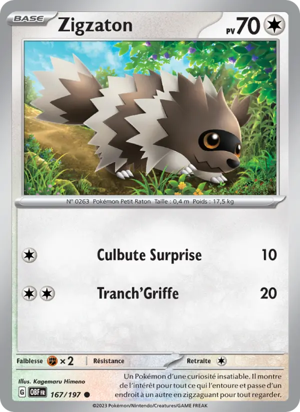 Zigzaton — carte 167 de l’extension Flammes Obsidiennes