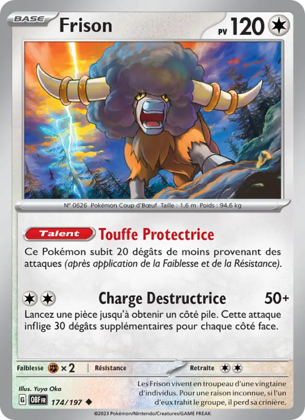 Frison — carte 174 de l’extension Flammes Obsidiennes