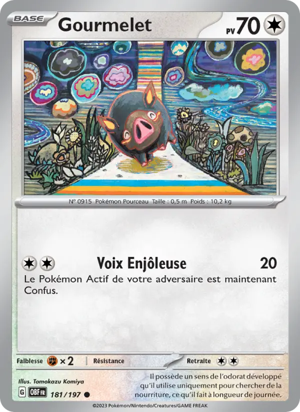 Gourmelet — carte 181 de l’extension Flammes Obsidiennes
