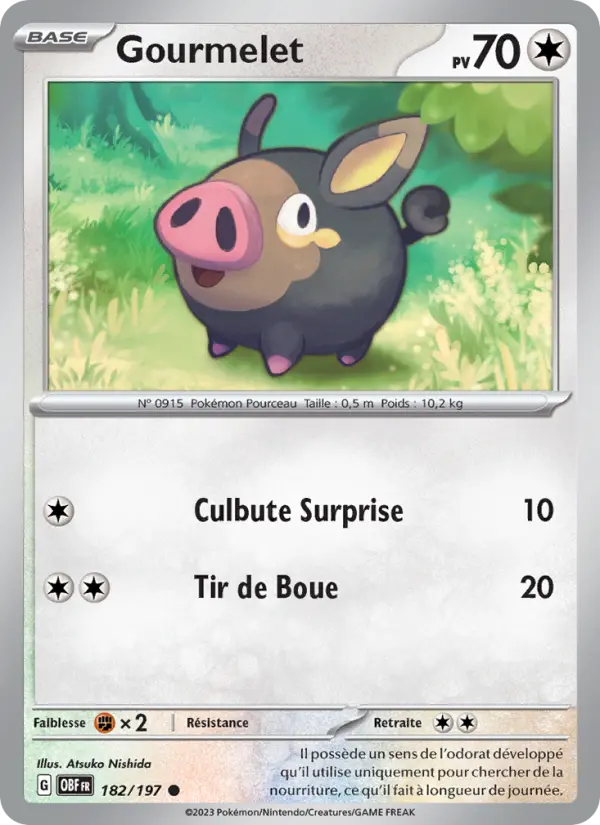 Gourmelet — carte 182 de l’extension Flammes Obsidiennes