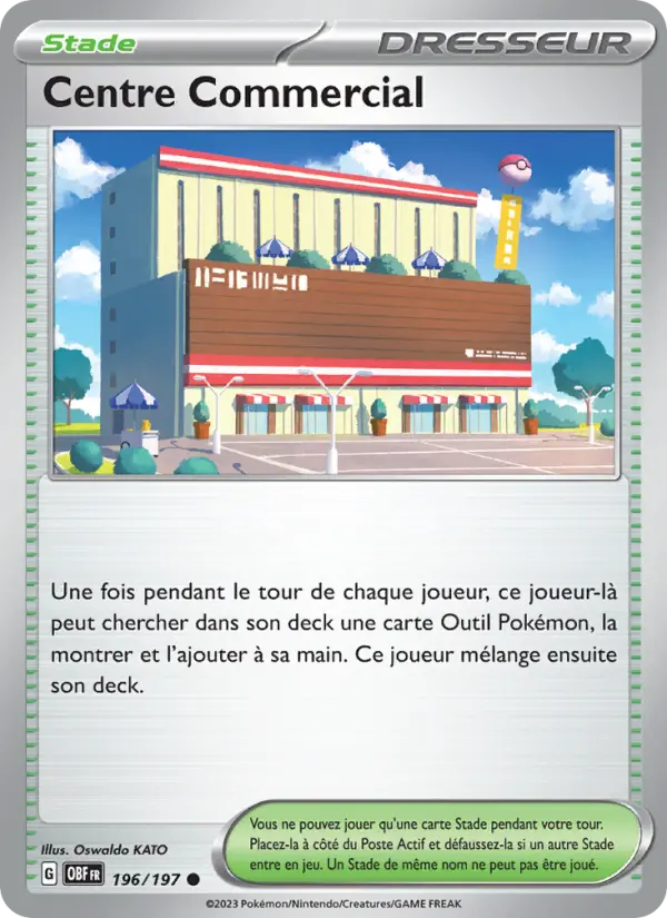 Centre Commercial — carte 196 de l’extension Flammes Obsidiennes