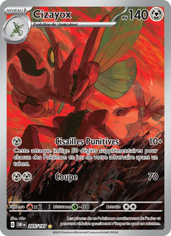 Cizayox — carte 205 de l’extension Flammes Obsidiennes