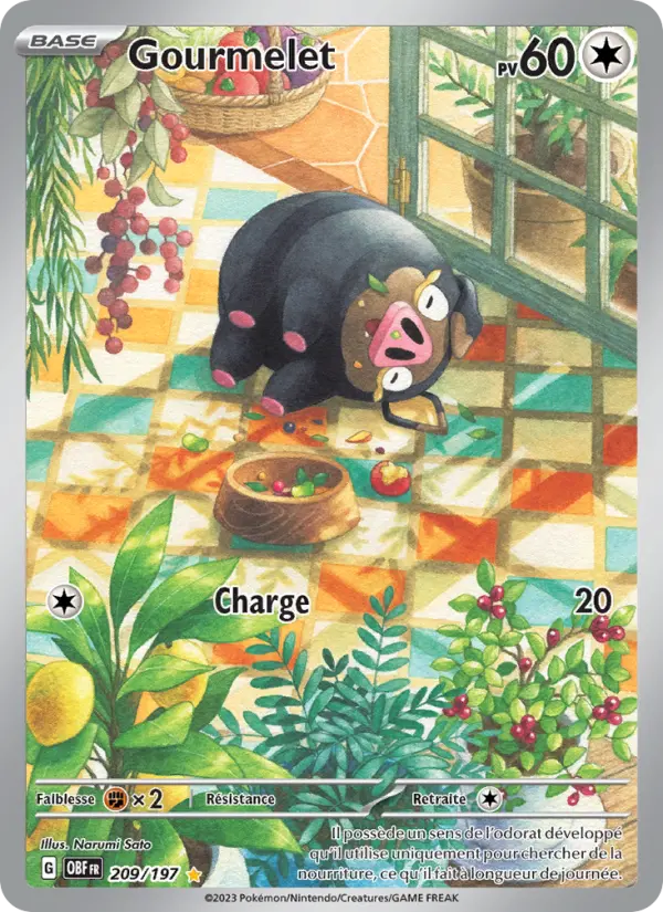 Gourmelet — carte 209 de l’extension Flammes Obsidiennes