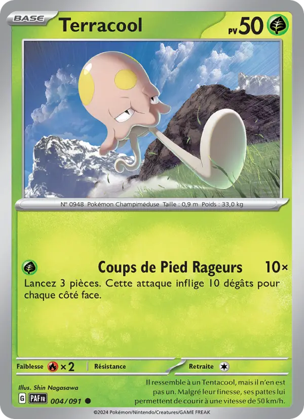 Terracool — carte 004 de l’extension Destinées de Paldea
