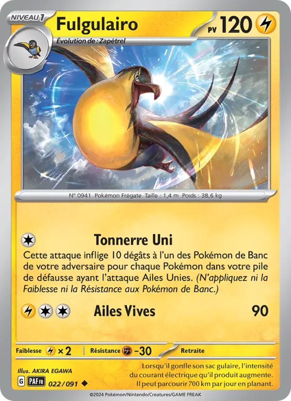 Fulgulairo — carte 022 de l’extension Destinées de Paldea