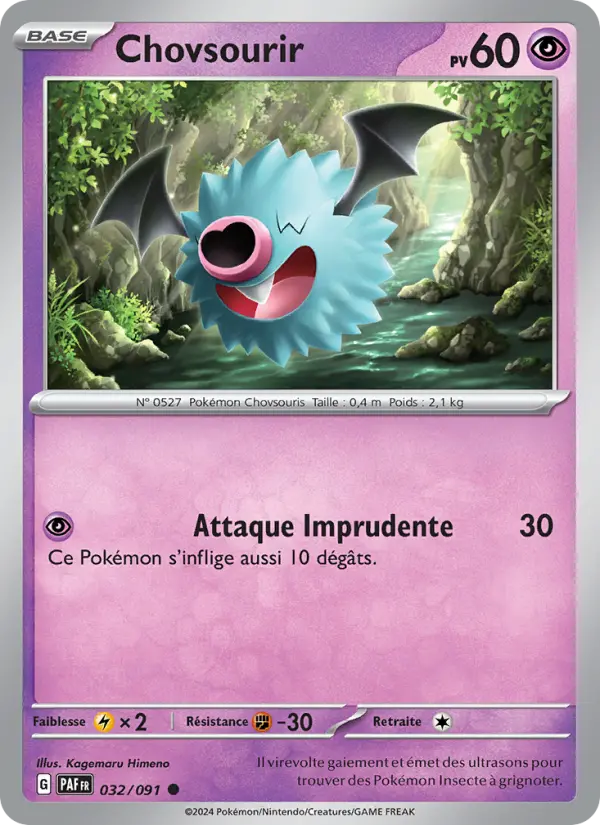 Chovsourir — carte 032 de l’extension Destinées de Paldea
