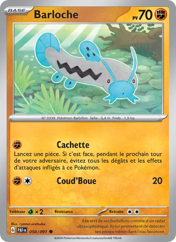 Barloche — carte 050 de l’extension Destinées de Paldea