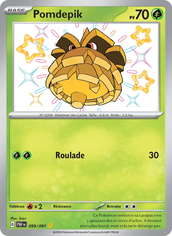 Pomdepik — carte 099 de l’extension Destinées de Paldea