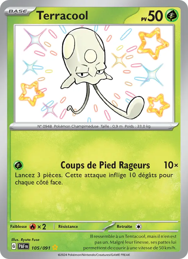 Terracool — carte 105 de l’extension Destinées de Paldea