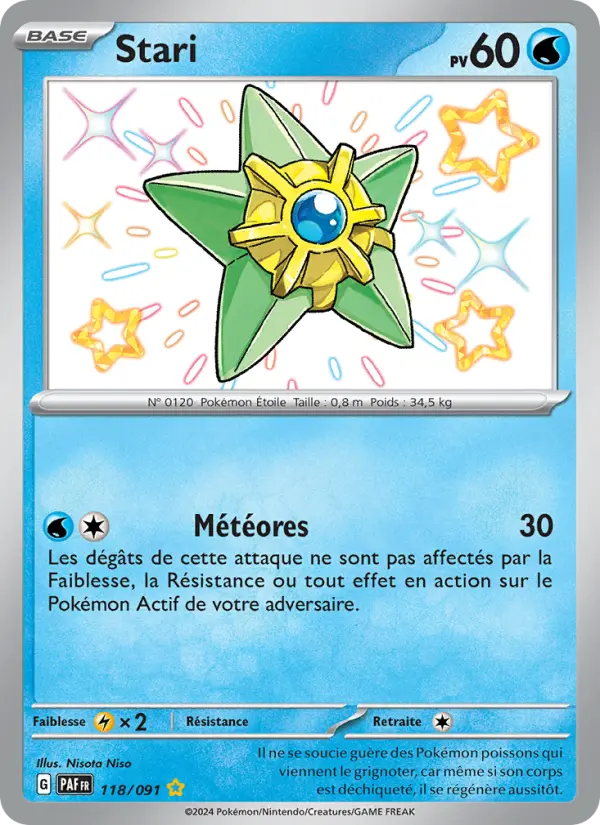 Stari — carte 118 de l’extension Destinées de Paldea