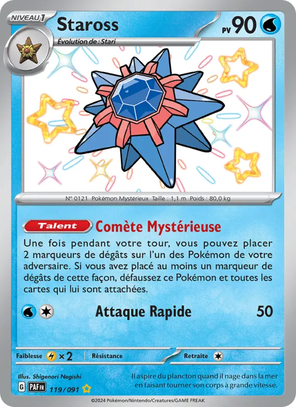 Staross — carte 119 de l’extension Destinées de Paldea