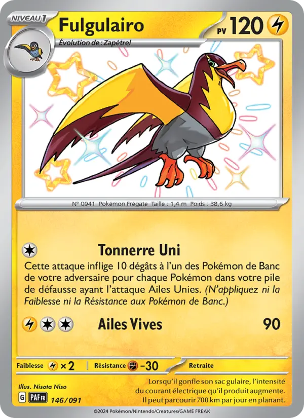 Fulgulairo — carte 146 de l’extension Destinées de Paldea