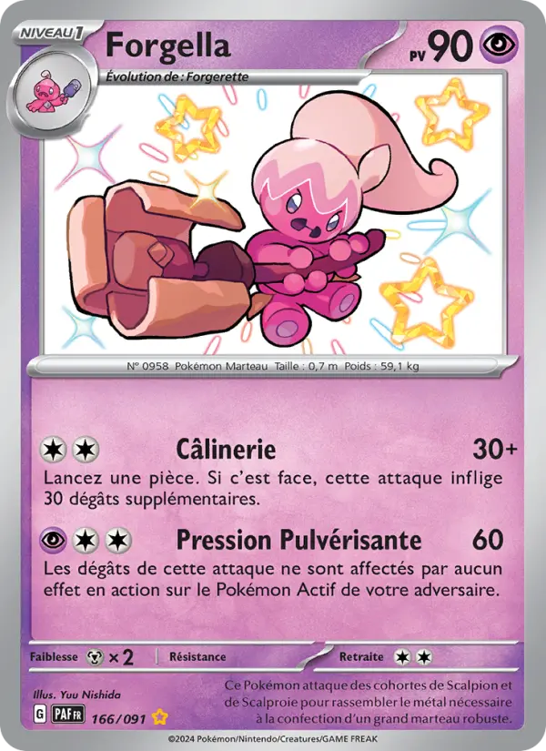 Forgella — carte 166 de l’extension Destinées de Paldea