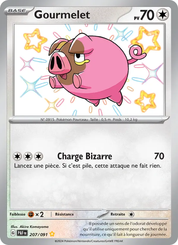Gourmelet — carte 207 de l’extension Destinées de Paldea