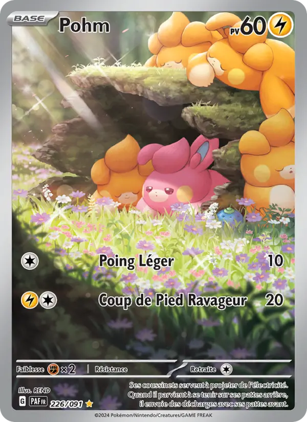 Pohm — carte 226 de l’extension Destinées de Paldea