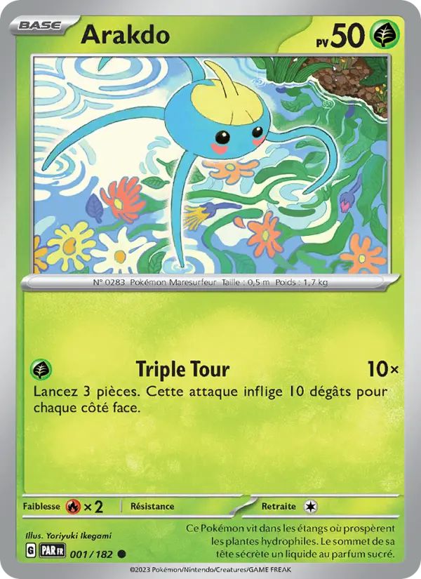 Arakdo — carte 001 de l’extension Faille Paradoxe