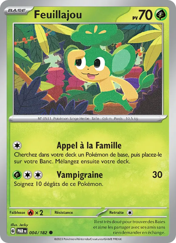 Feuillajou — carte 004 de l’extension Faille Paradoxe
