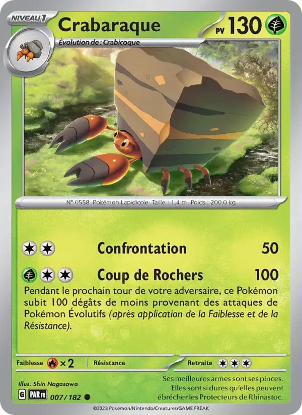 Crabaraque — carte 007 de l’extension Faille Paradoxe