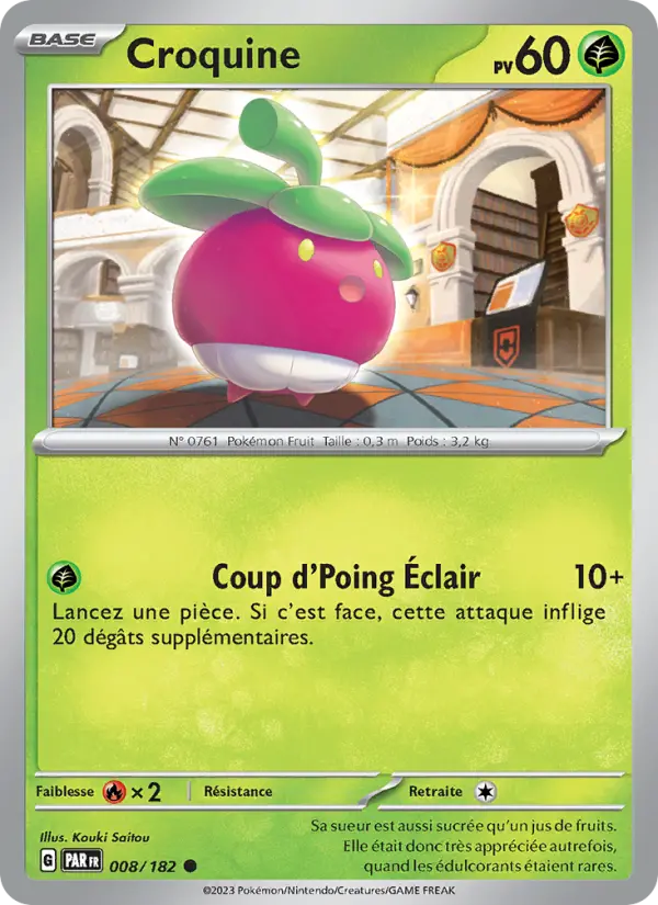 Croquine — carte 008 de l’extension Faille Paradoxe