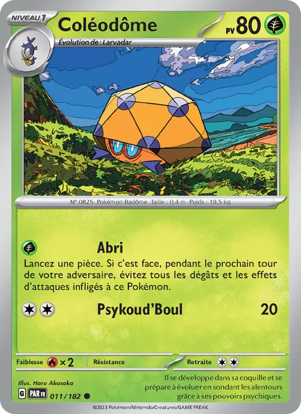 Coléodôme — carte 011 de l’extension Faille Paradoxe