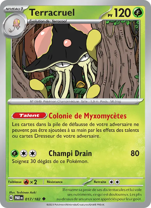 Terracruel — carte 017 de l’extension Faille Paradoxe