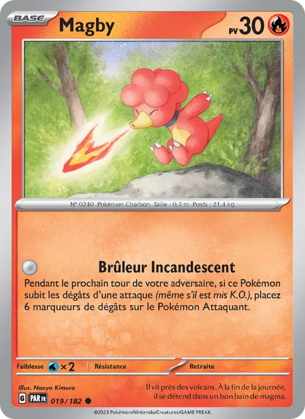 Magby — carte 019 de l’extension Faille Paradoxe