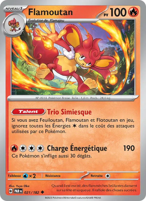 Flamoutan — carte 021 de l’extension Faille Paradoxe