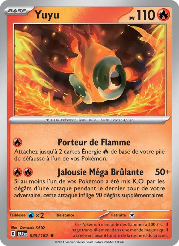Yuyu — carte 029 de l’extension Faille Paradoxe