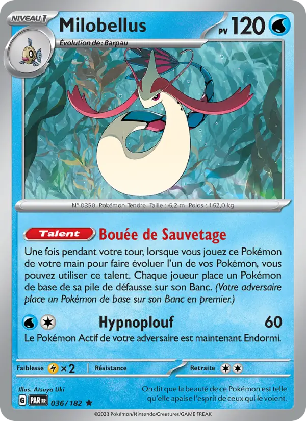 Milobellus — carte 036 de l’extension Faille Paradoxe