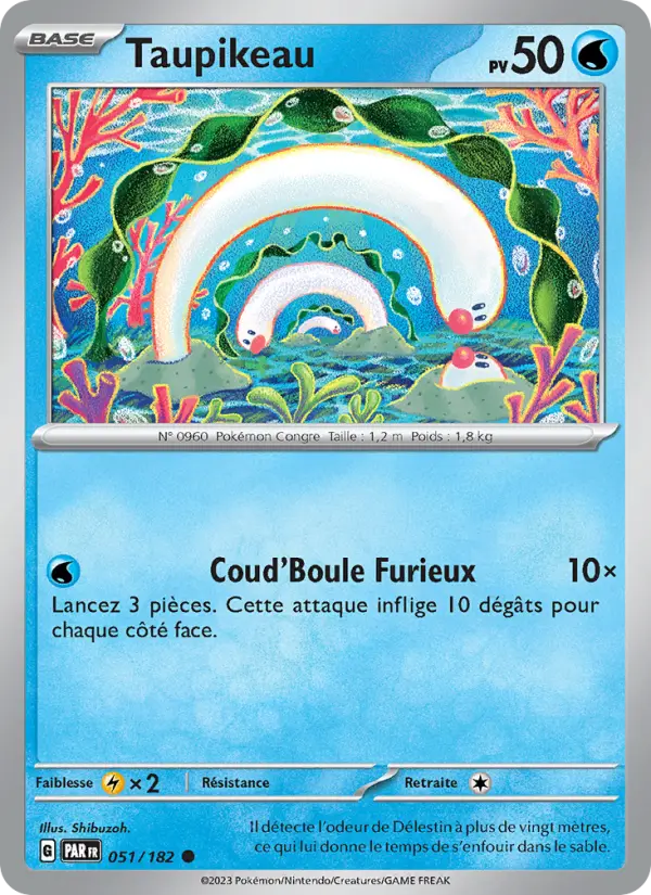 Taupikeau — carte 051 de l’extension Faille Paradoxe