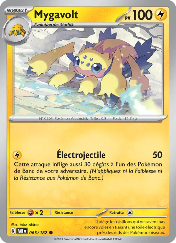 Mygavolt — carte 065 de l’extension Faille Paradoxe