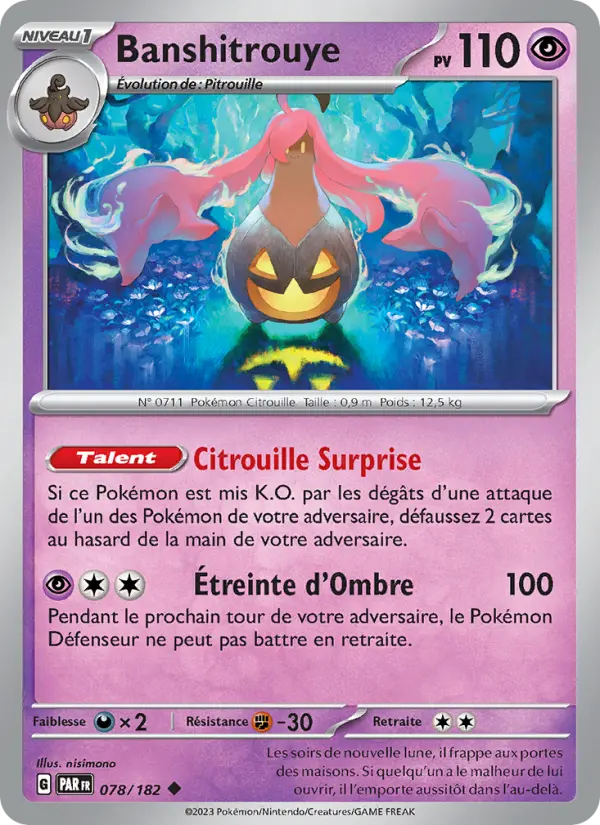 Banshitrouye — carte 078 de l’extension Faille Paradoxe