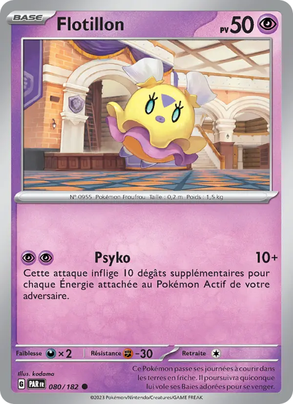 Flotillon — carte 080 de l’extension Faille Paradoxe