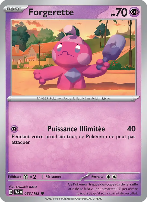 Forgerette — carte 083 de l’extension Faille Paradoxe