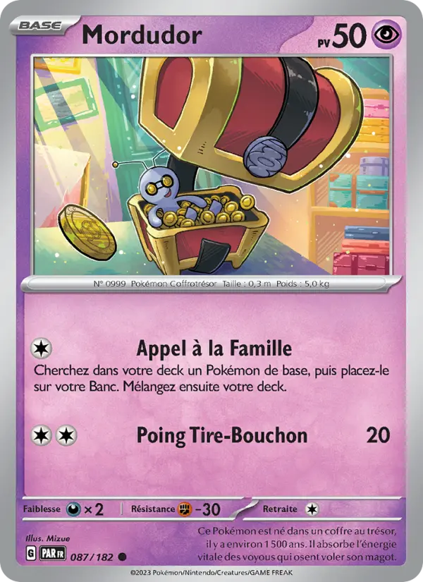 Mordudor — carte 087 de l’extension Faille Paradoxe