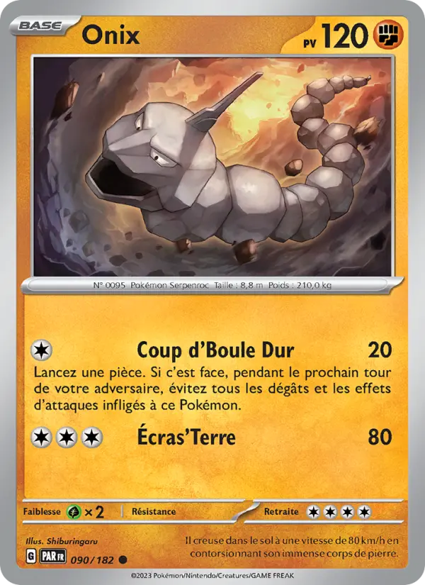 Onix — carte 090 de l’extension Faille Paradoxe