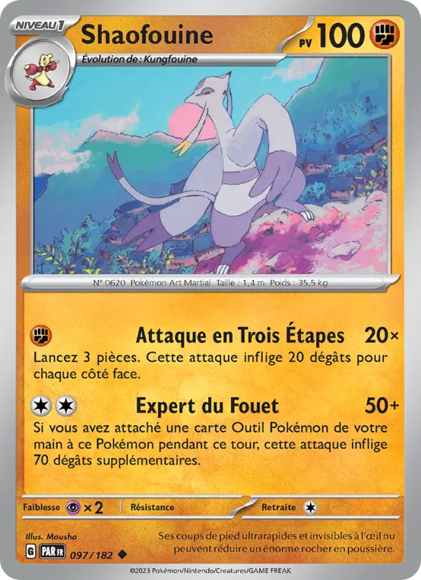 Shaofouine — carte 097 de l’extension Faille Paradoxe