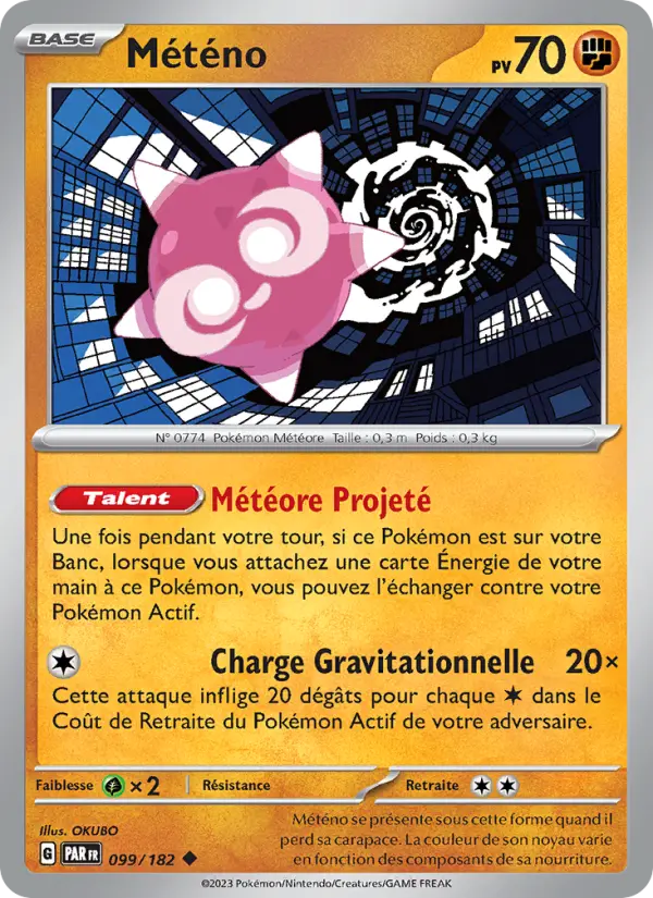 Météno — carte 099 de l’extension Faille Paradoxe