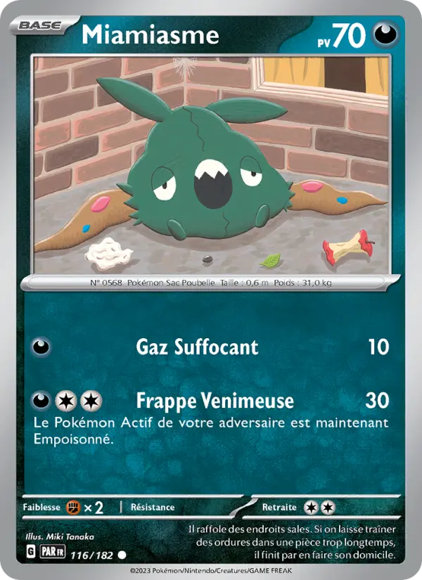 Miamiasme — carte 116 de l’extension Faille Paradoxe