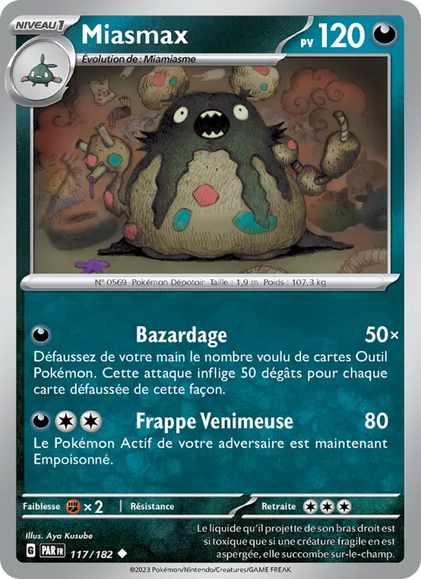 Miasmax — carte 117 de l’extension Faille Paradoxe